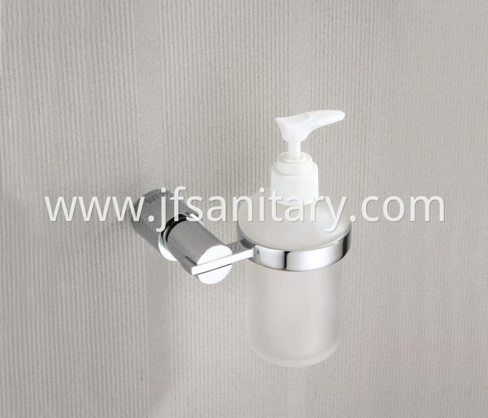 Quality Glass Liquid Soap Holder For Bathroom Wall